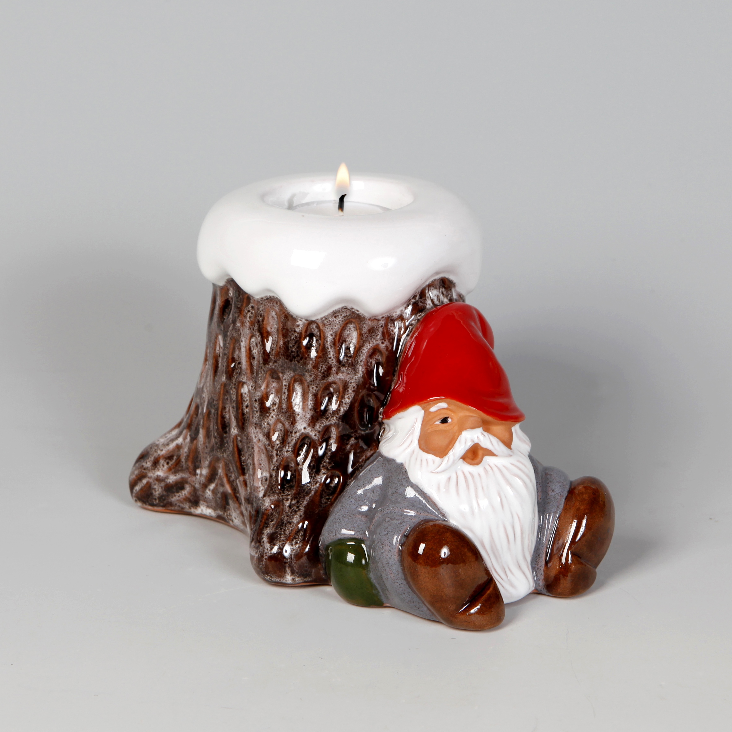 Tomte med Stubbe, för v-ljus 881528202817cm292028329