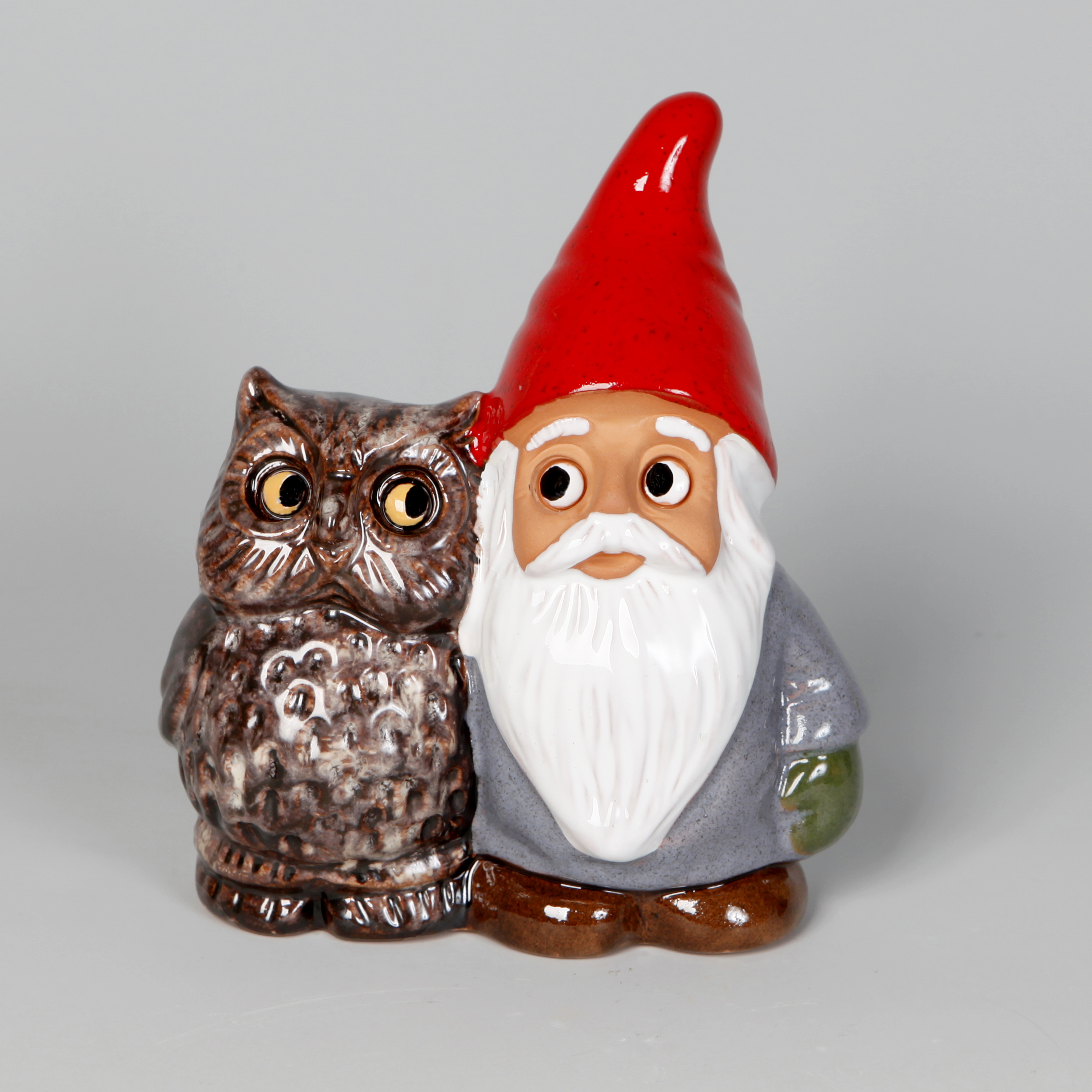 Tomte med Uggla 881414 (15cm)